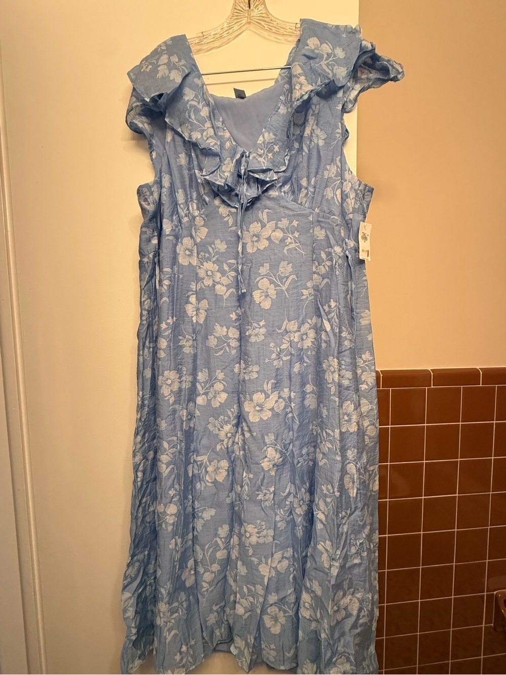 Old navy womenβs blue floral dress